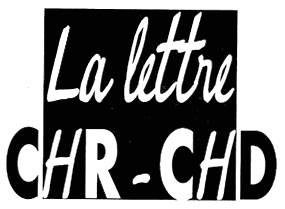 La Lettre CHR-CHD, November 2, 2010